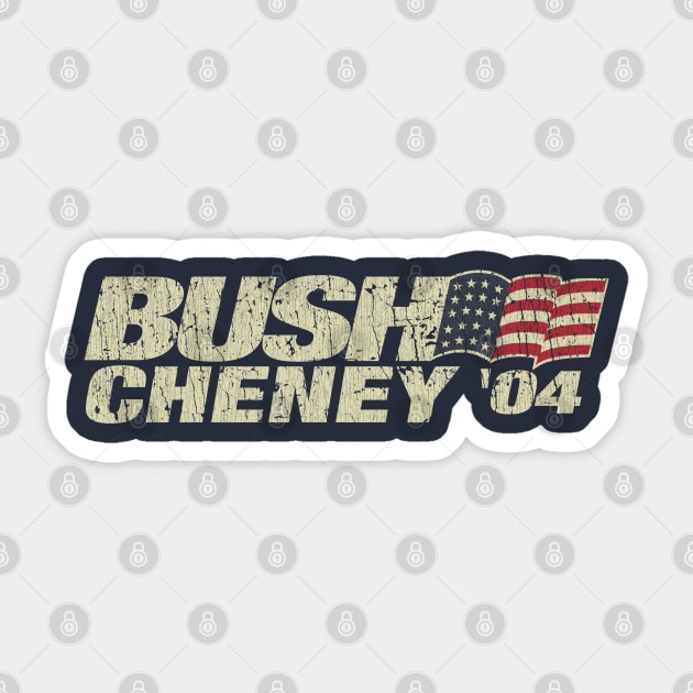 Bush Cheney 2004 Sticker by JCD666